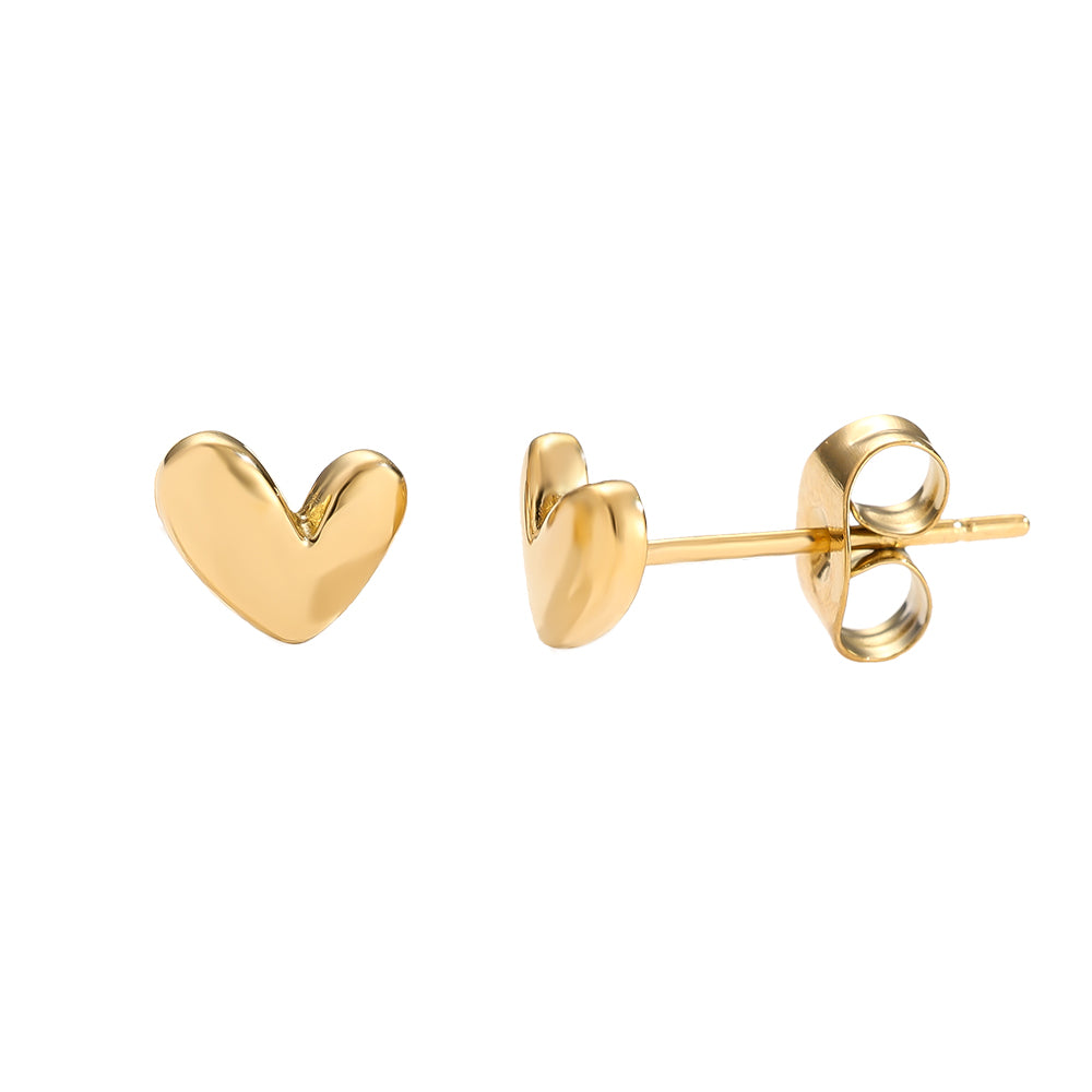 Heart Studs