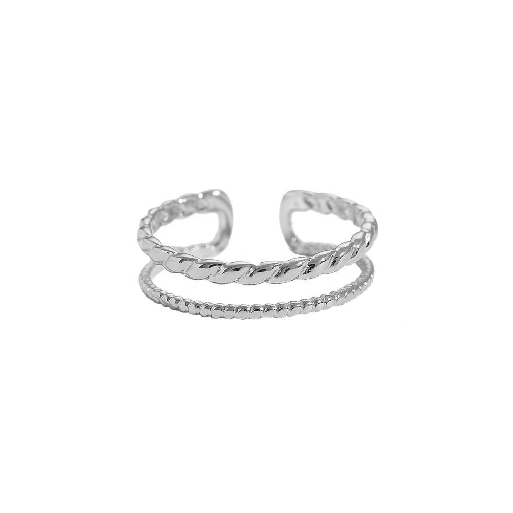 Double Twist Ring