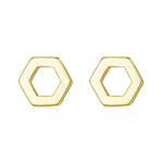 Hexagon Studs