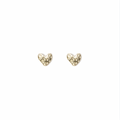Hammered Love Studs