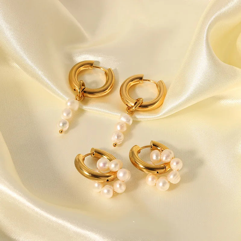 Tres Perlas Hoops
