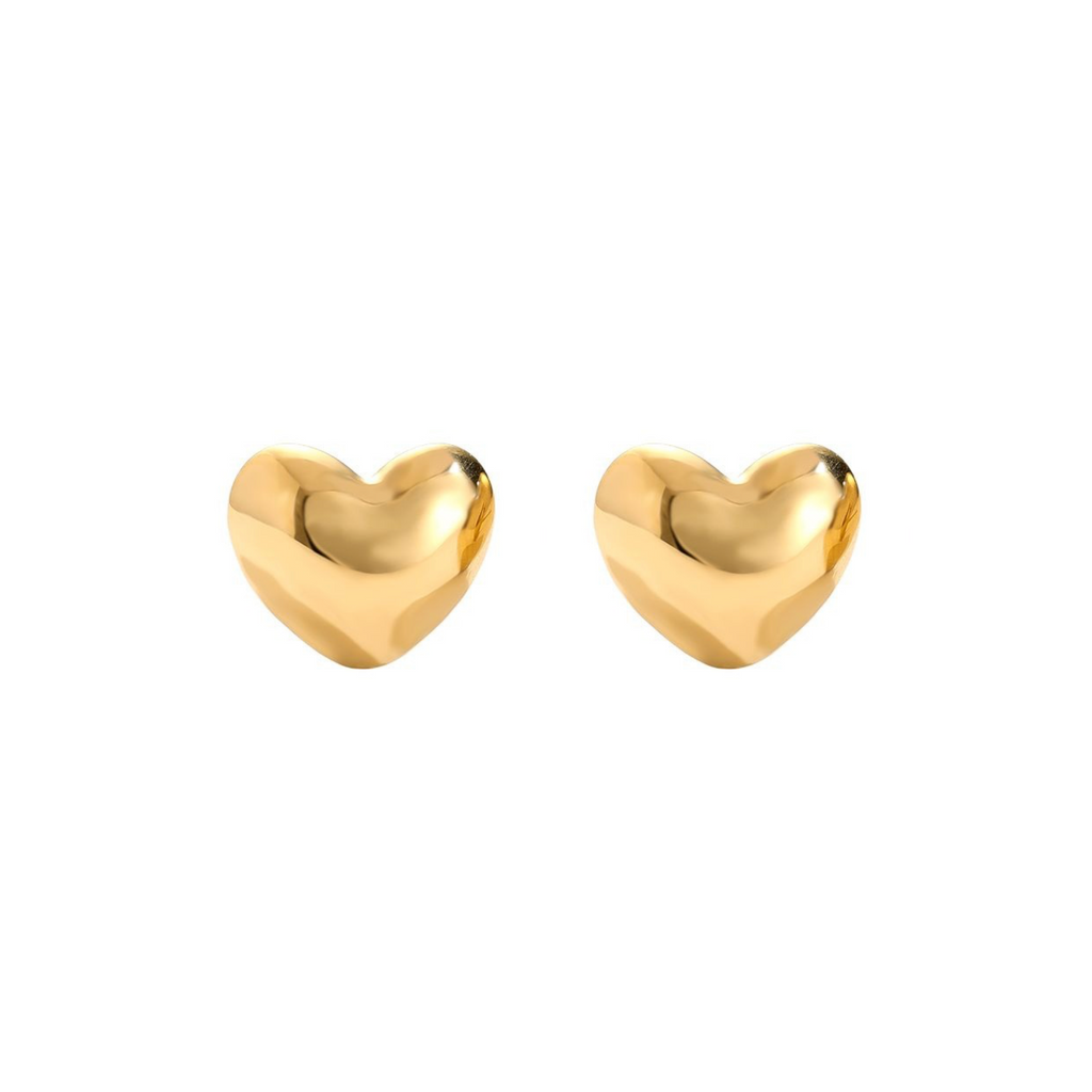 Bold Heart Studs