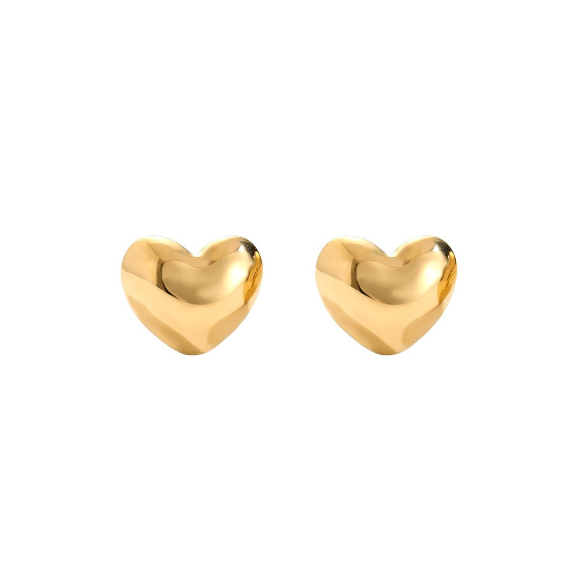 Bold Heart Studs