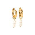 Tres Perlas Hoops