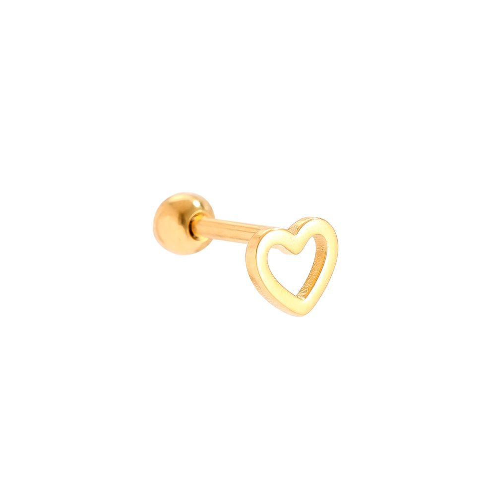 Hollow Heart Piercing