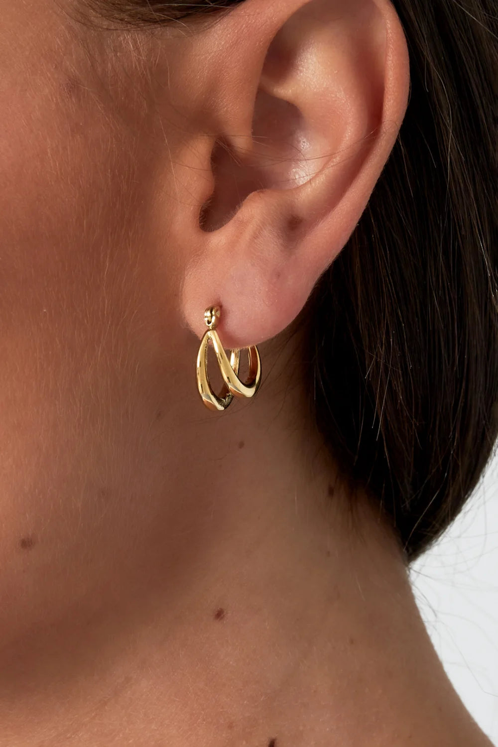 Lola Double Hoops