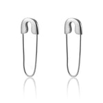 Safety Pin Hoops