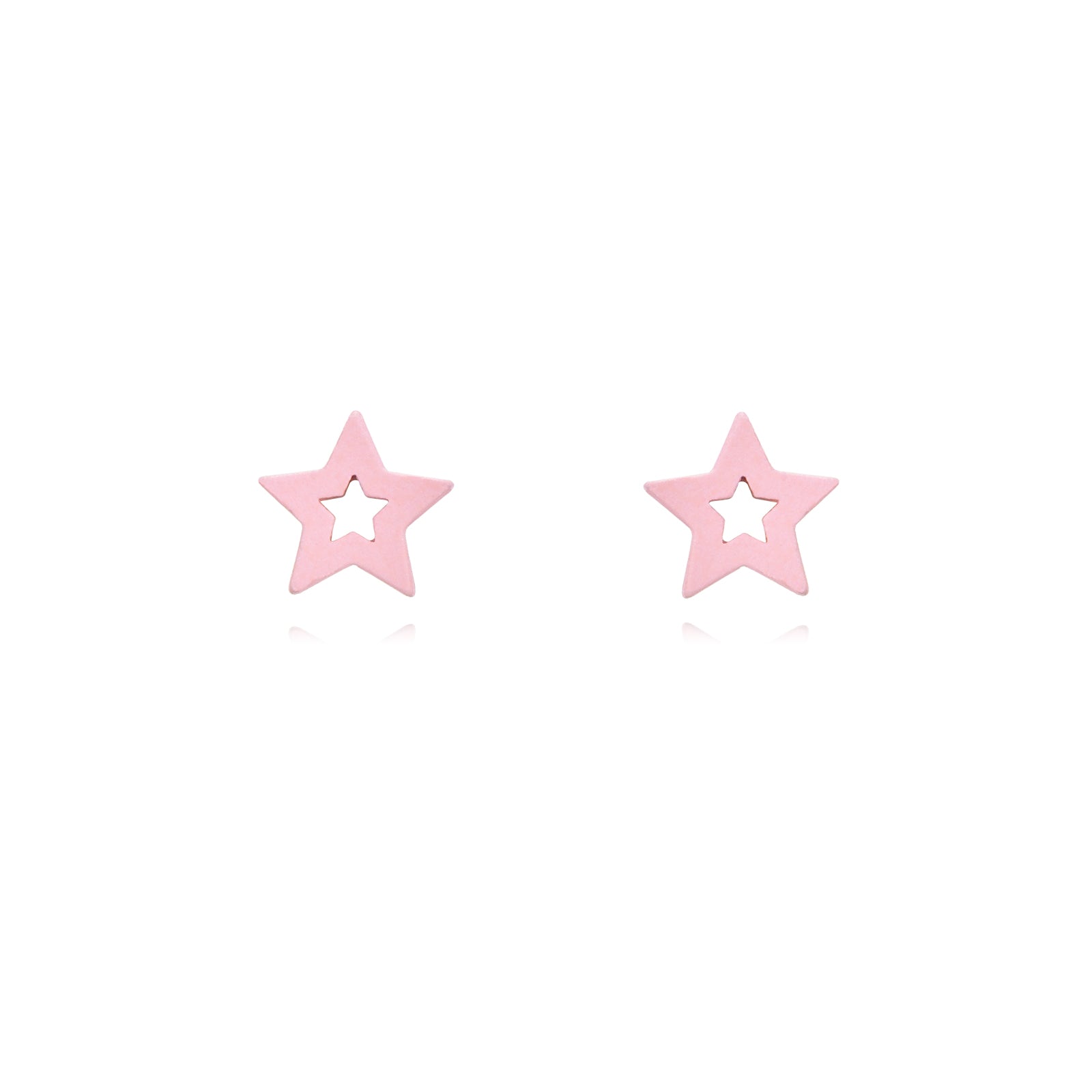 Colourful Star Studs