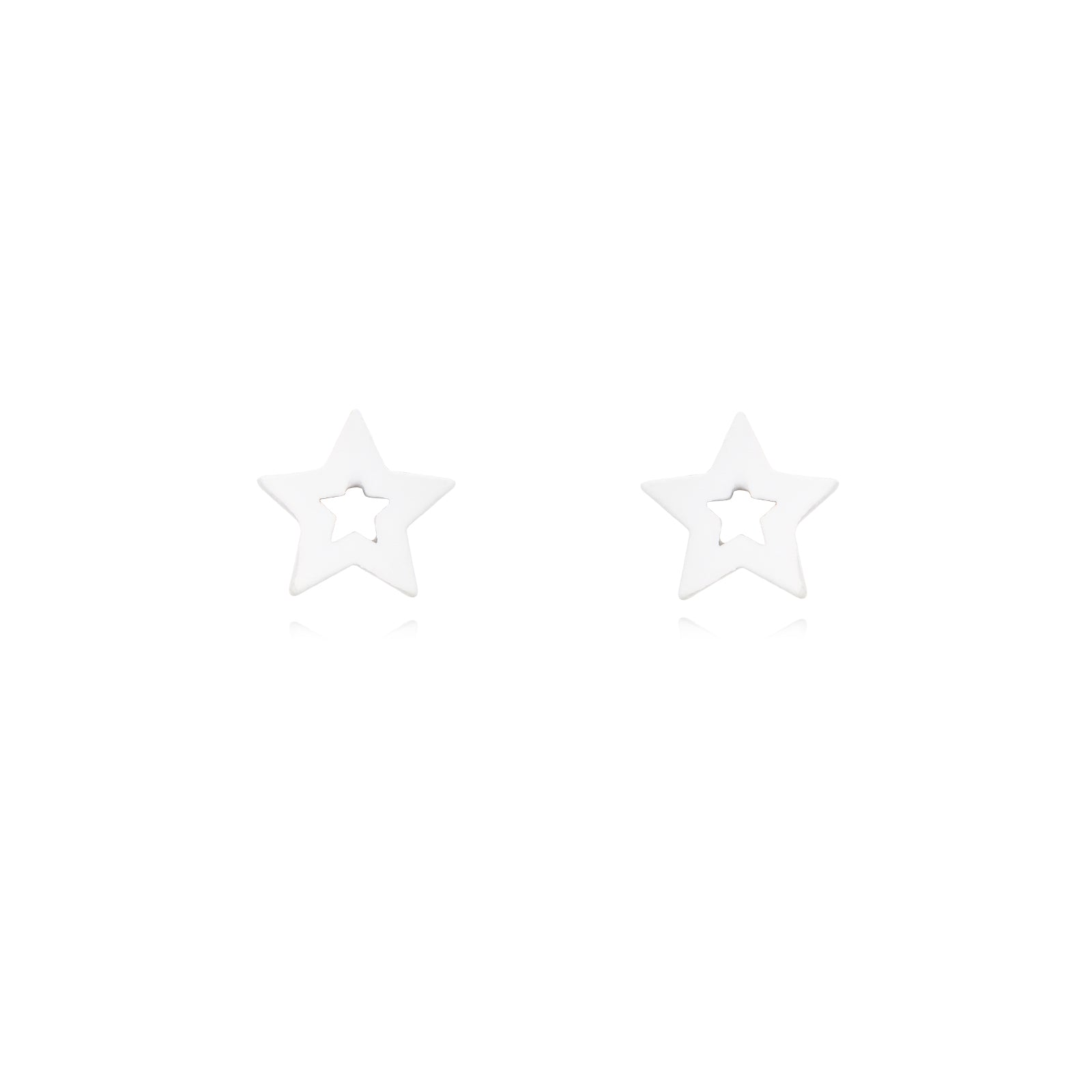 Colourful Star Studs