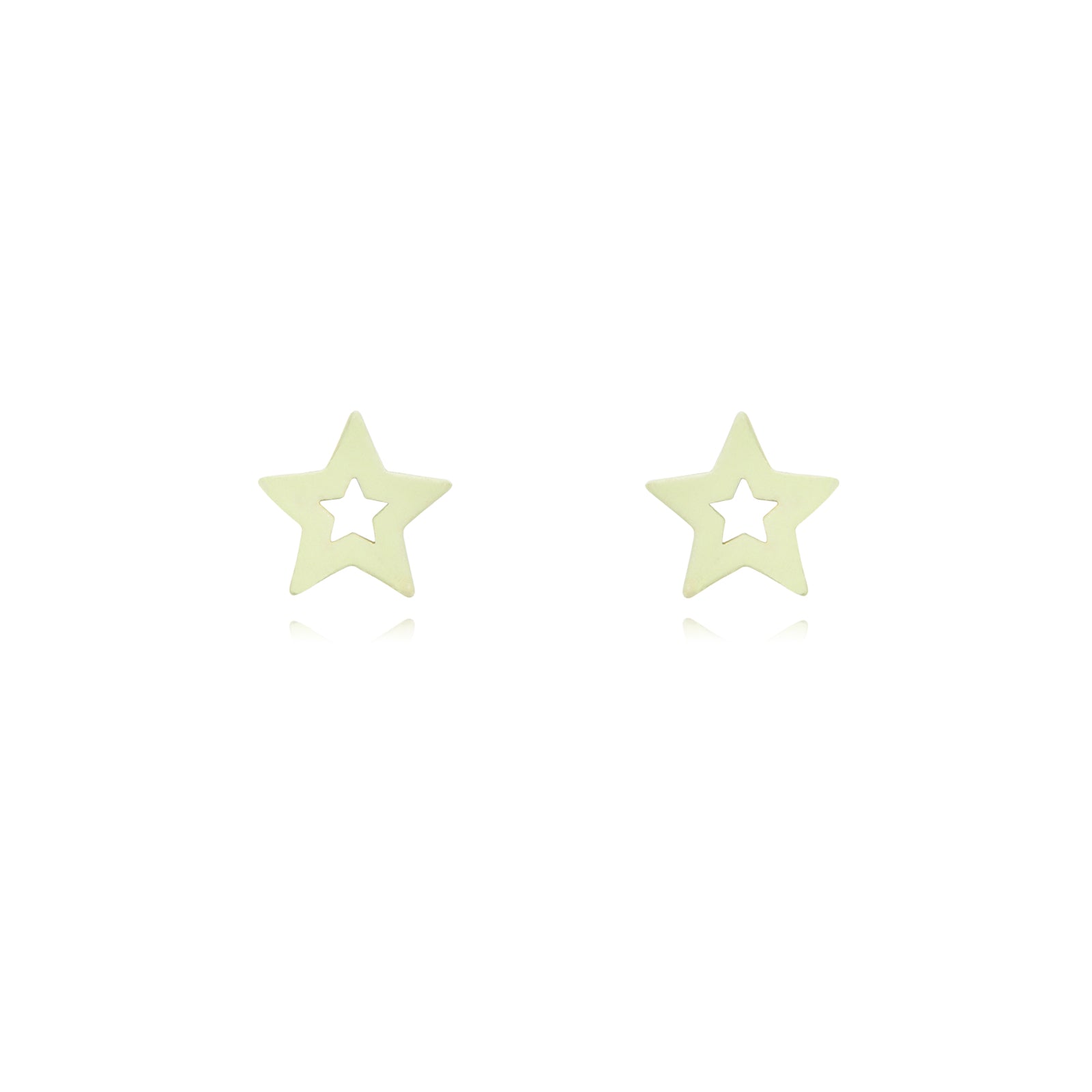 Colourful Star Studs