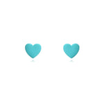 Colourful Heart Studs