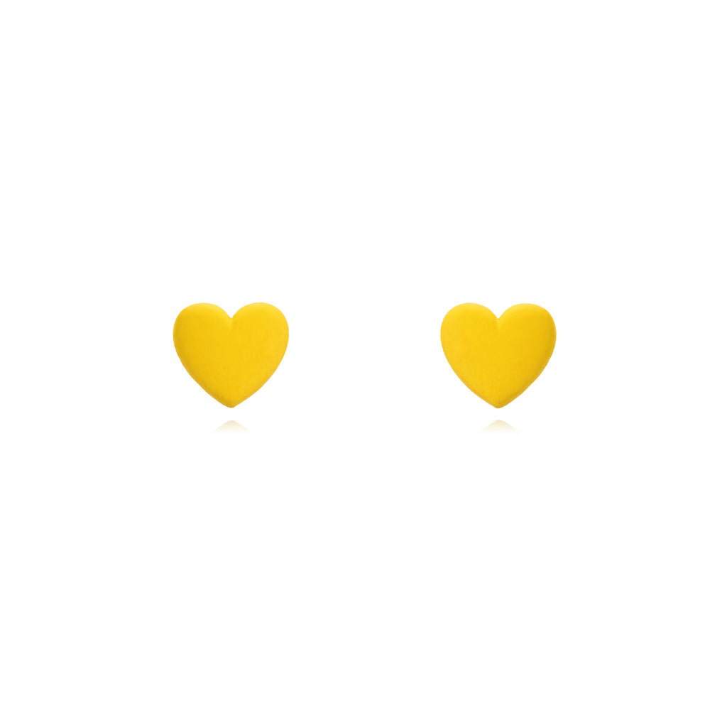 Colourful Heart Studs