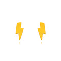 Colourful Lightning Studs
