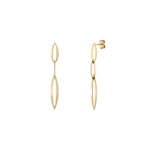 Tripple Oval Link Earrings