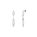 Tripple Oval Link Earrings