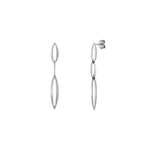 Tripple Oval Link Earrings