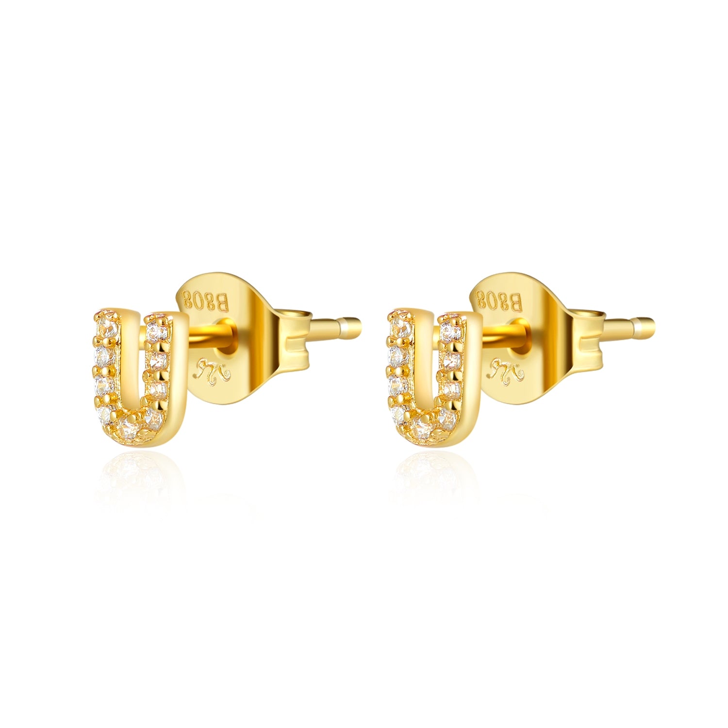 Initials Studs