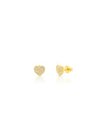 Bright Heart Studs