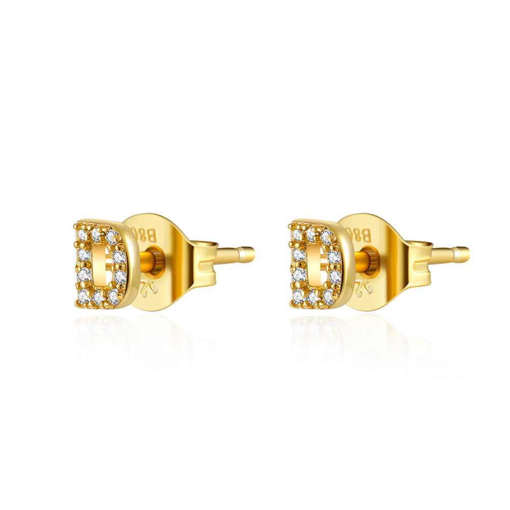 Initials Studs