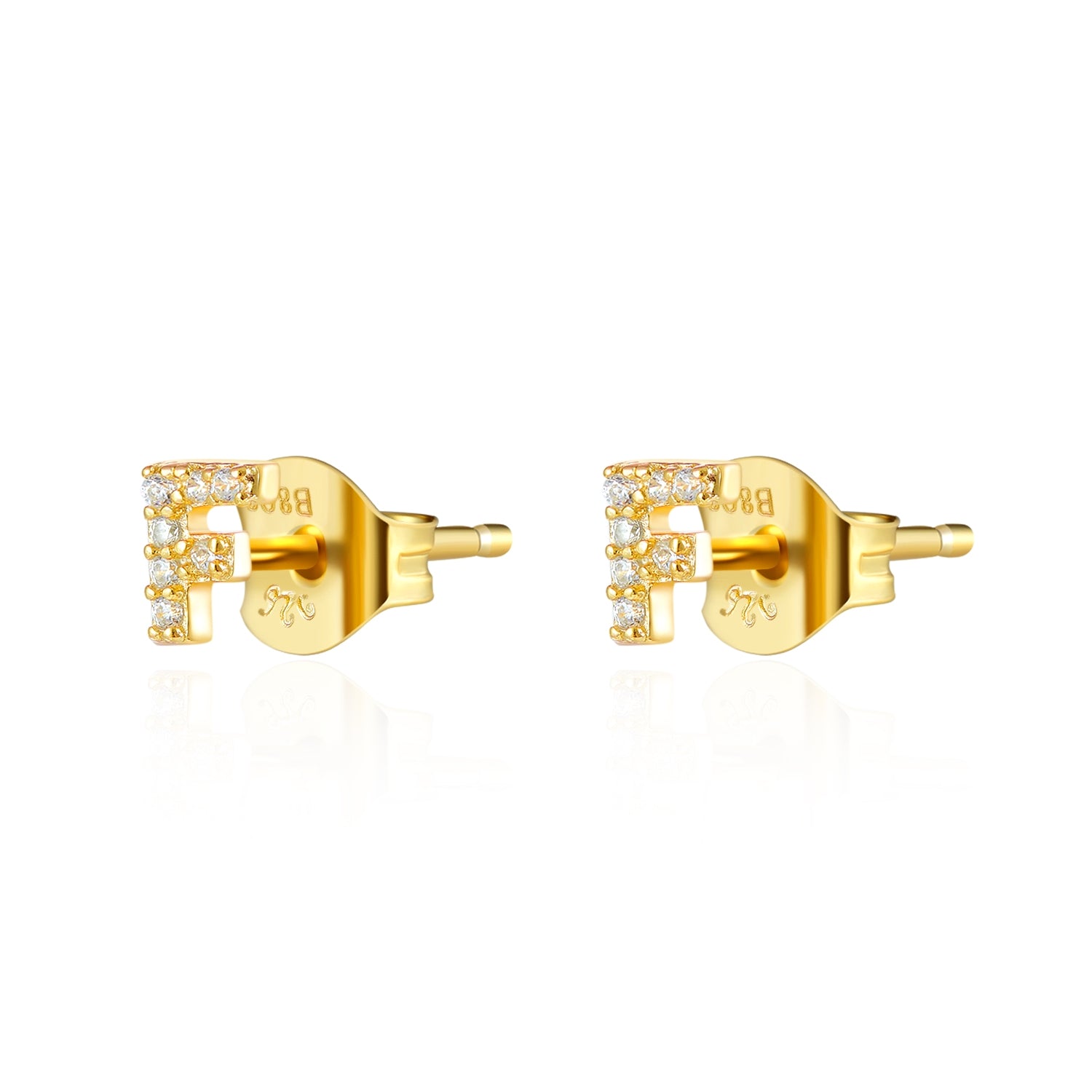 Initials Studs