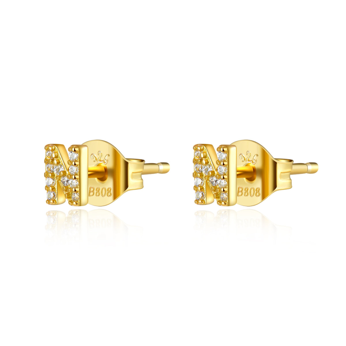 Initials Studs