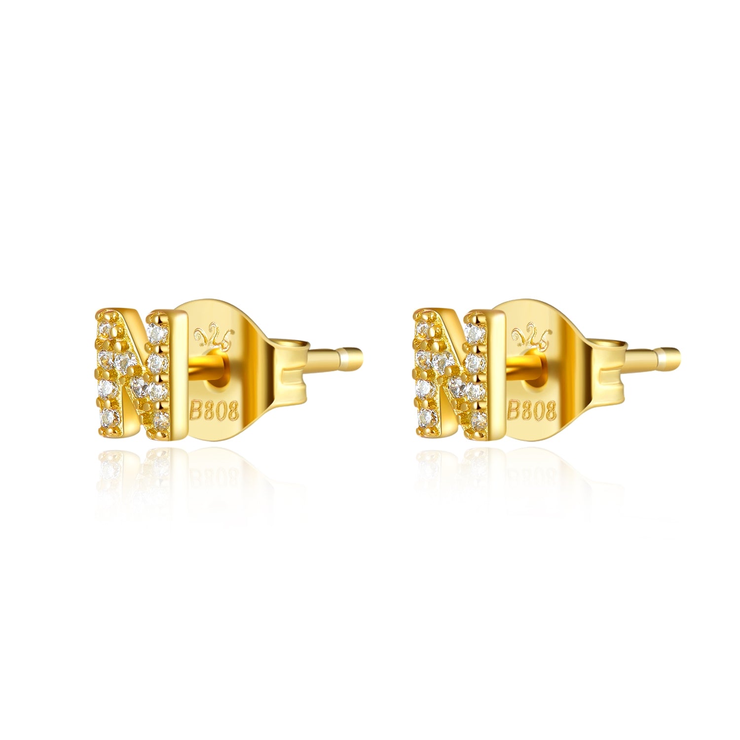 Initials Studs