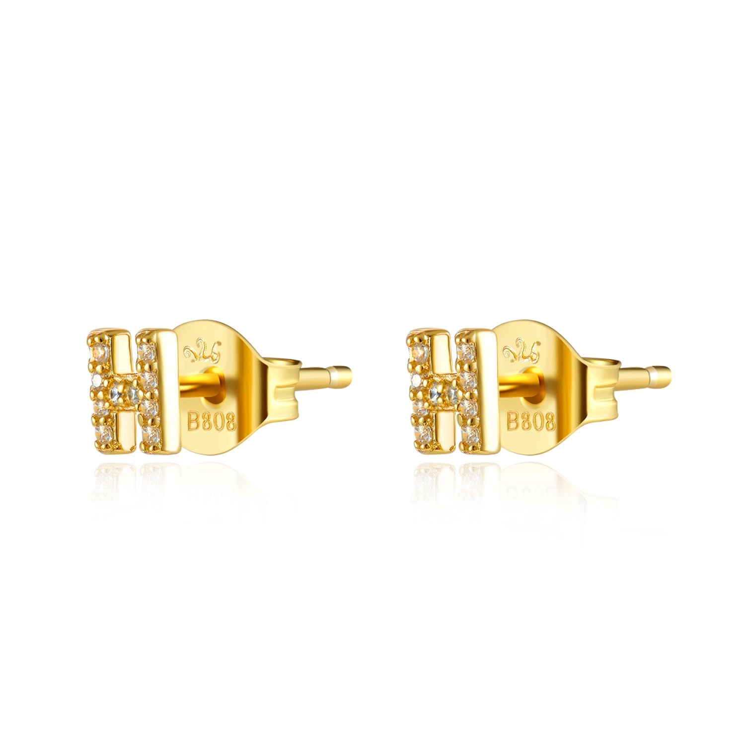 Initials Studs
