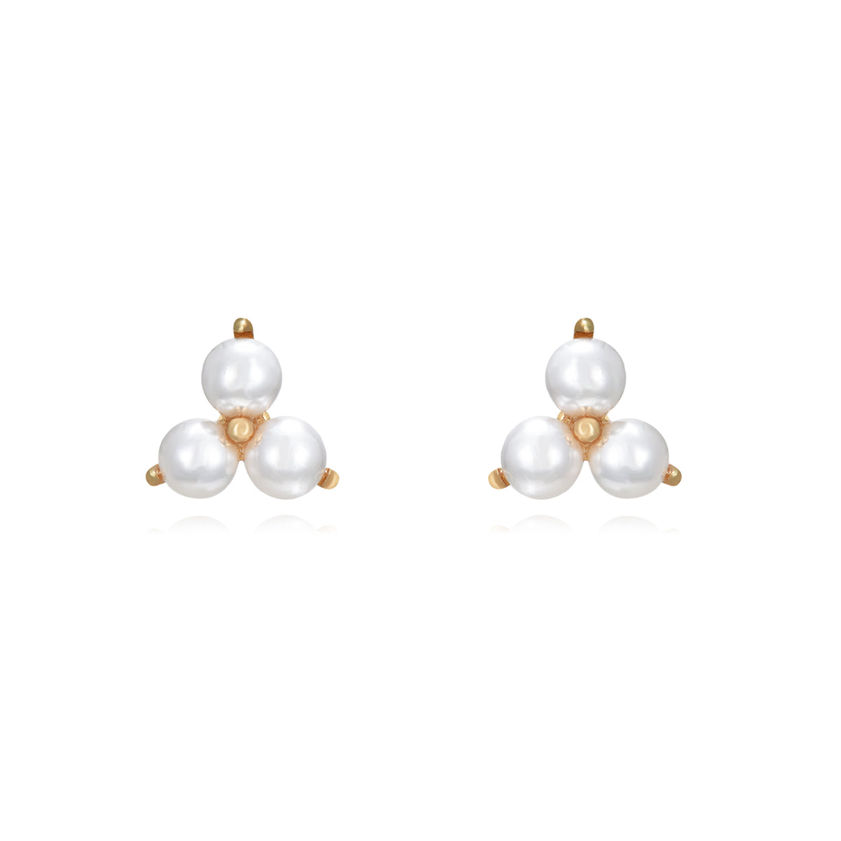 Pearl Trio Studs