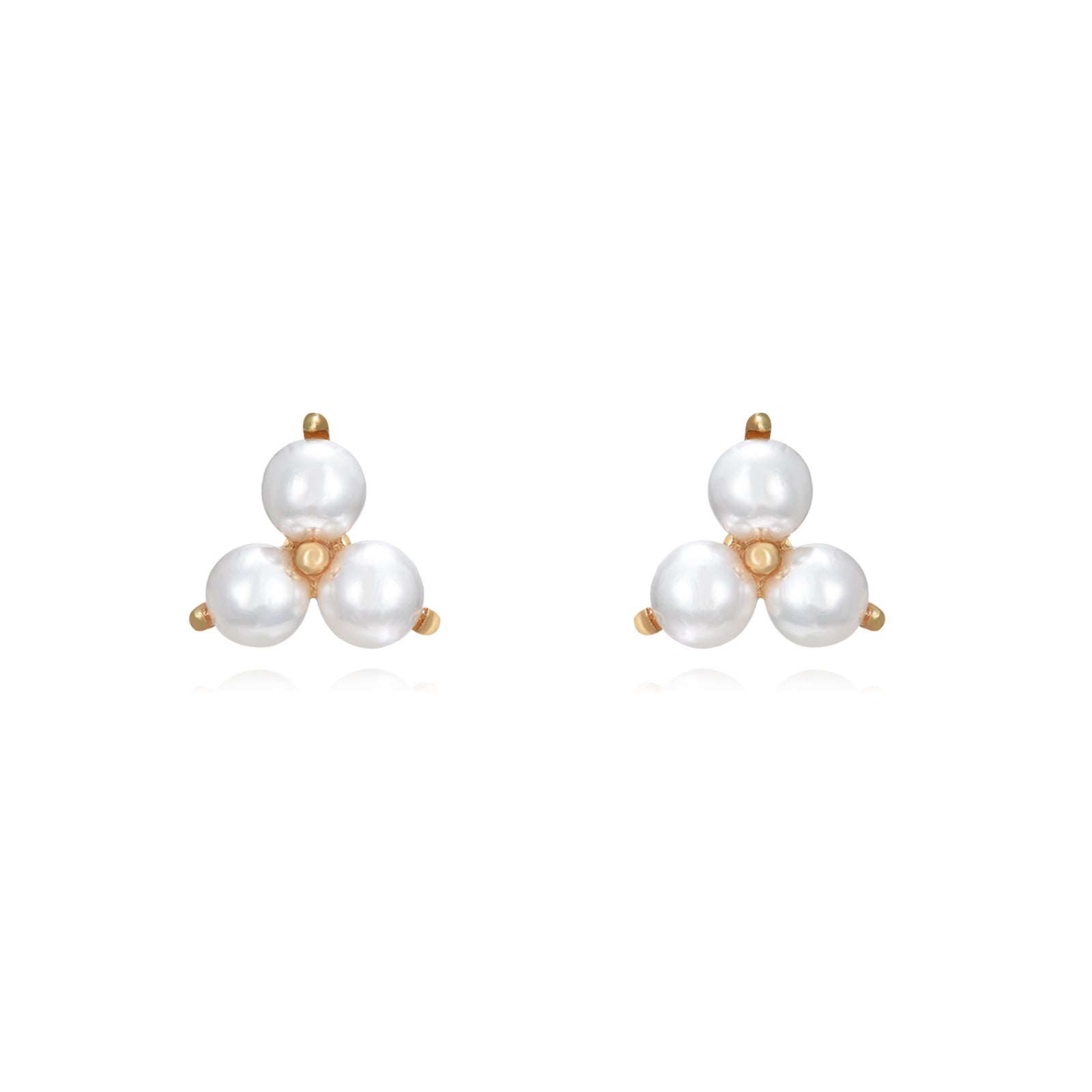 Pearl Trio Studs