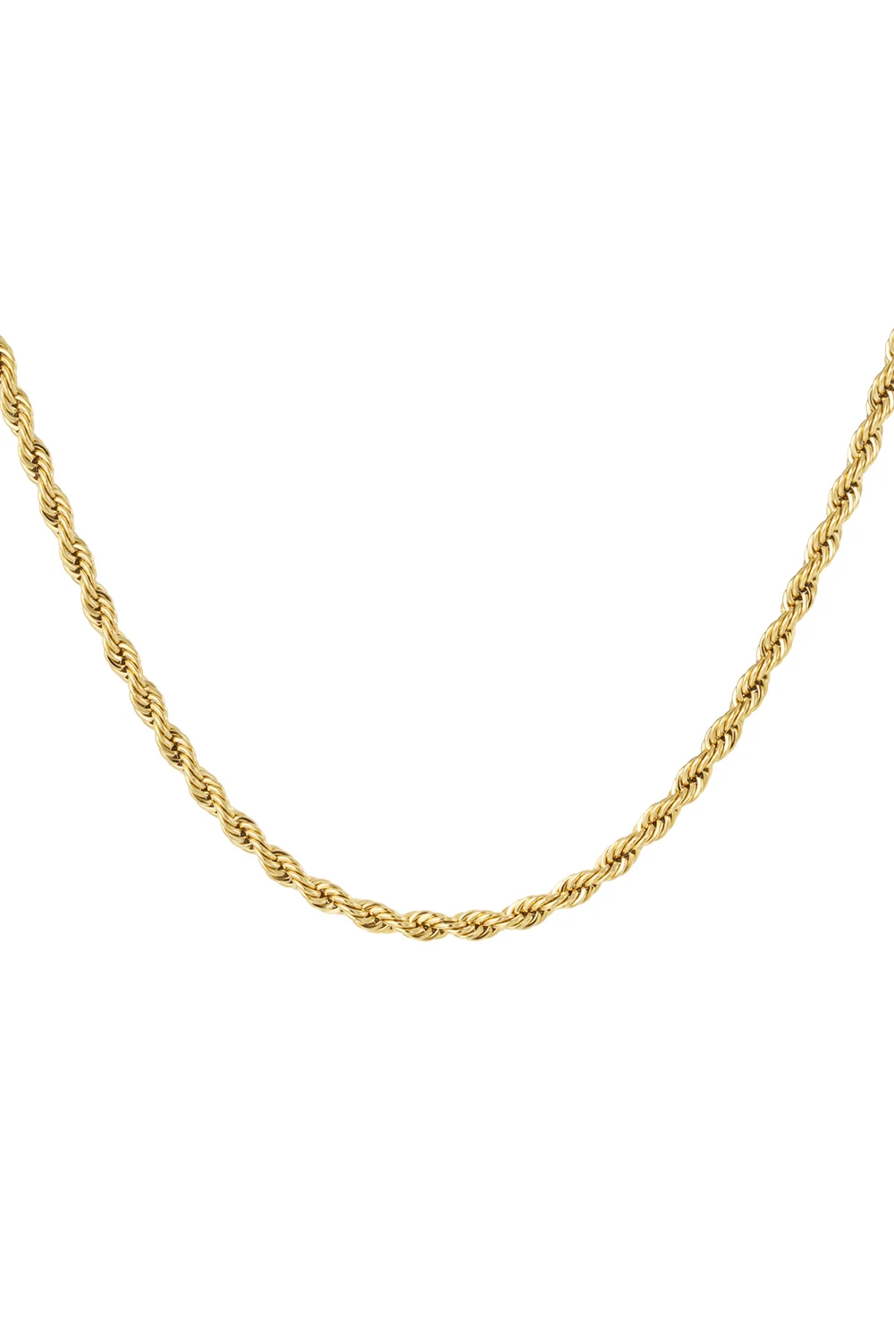 Bold Twist Necklace