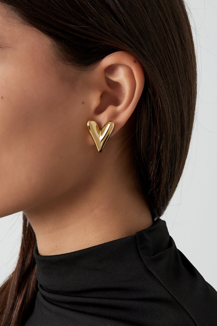 Bold Heart Studs