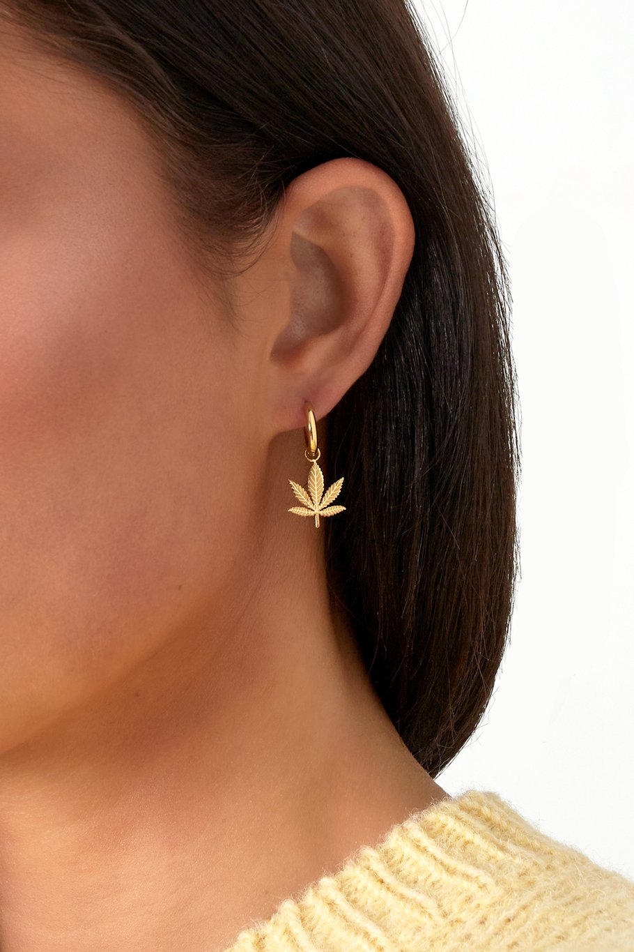 WEED MY EARS Hoops