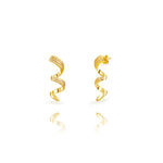 Elegant Spiral Earrings