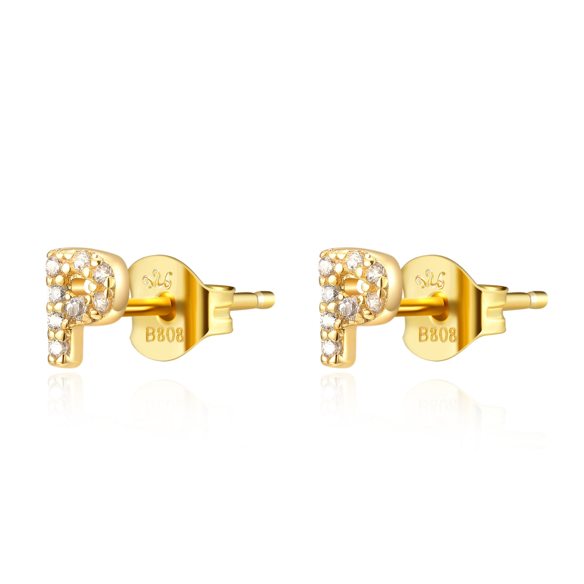 Initials Studs