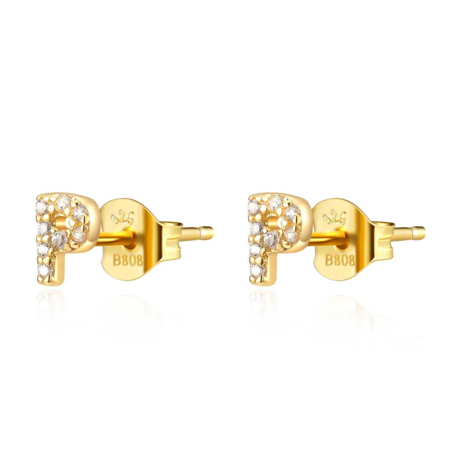 Initials Studs