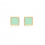 Colorful Square Studs