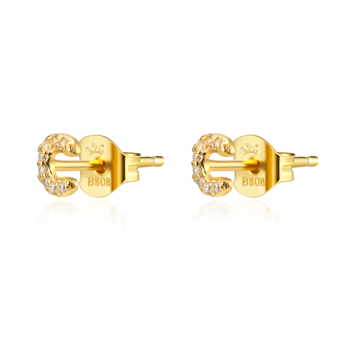 Initials Studs