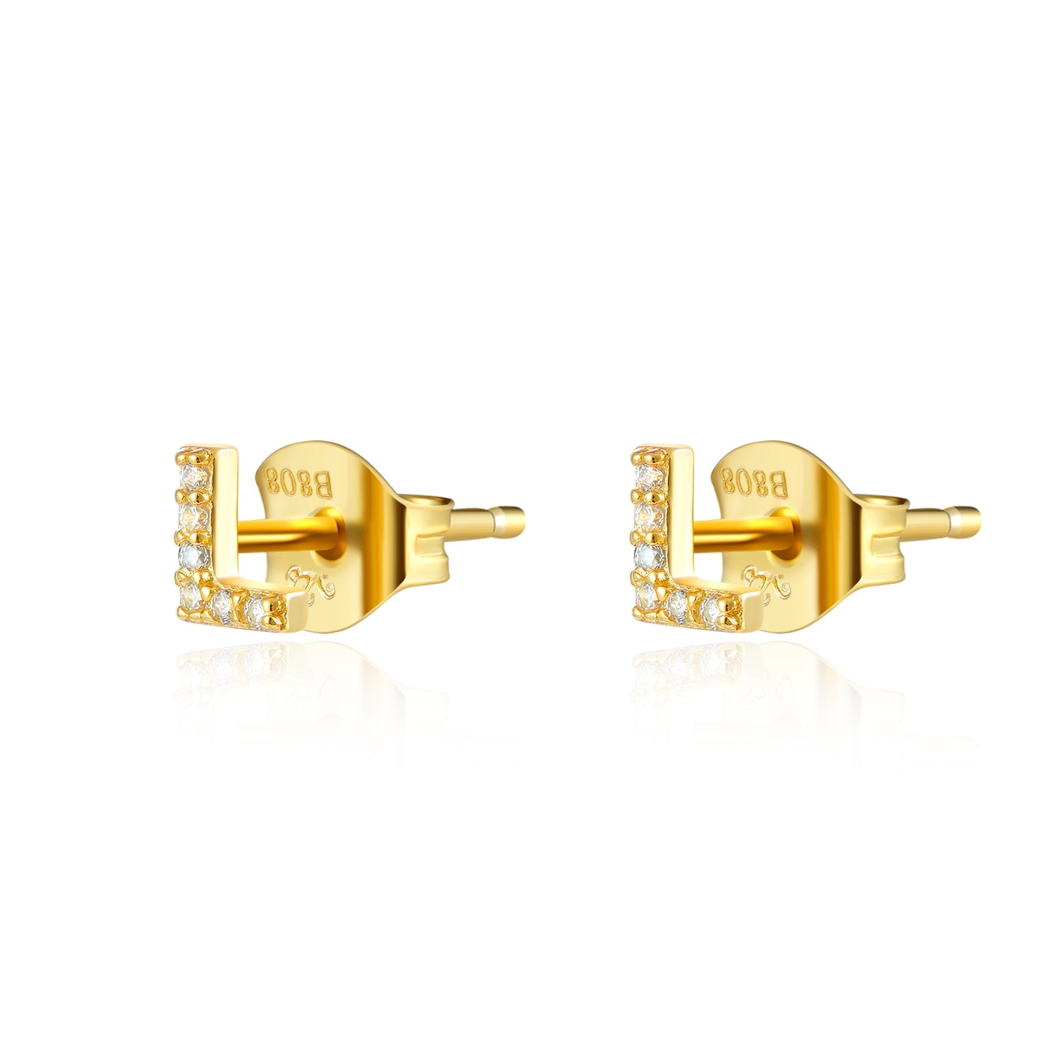 Initials Studs