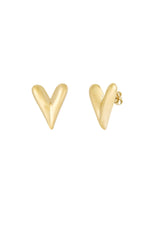 Bold Heart Studs