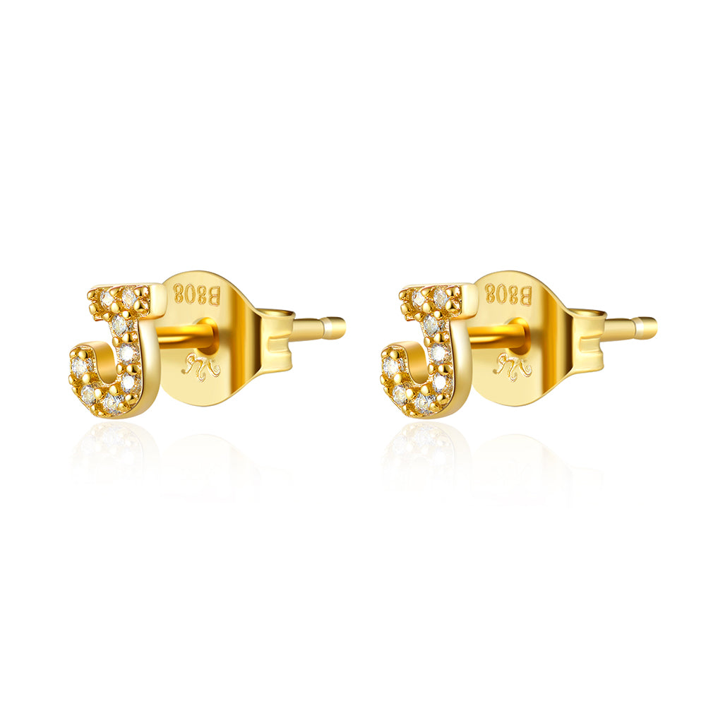 Initials Studs