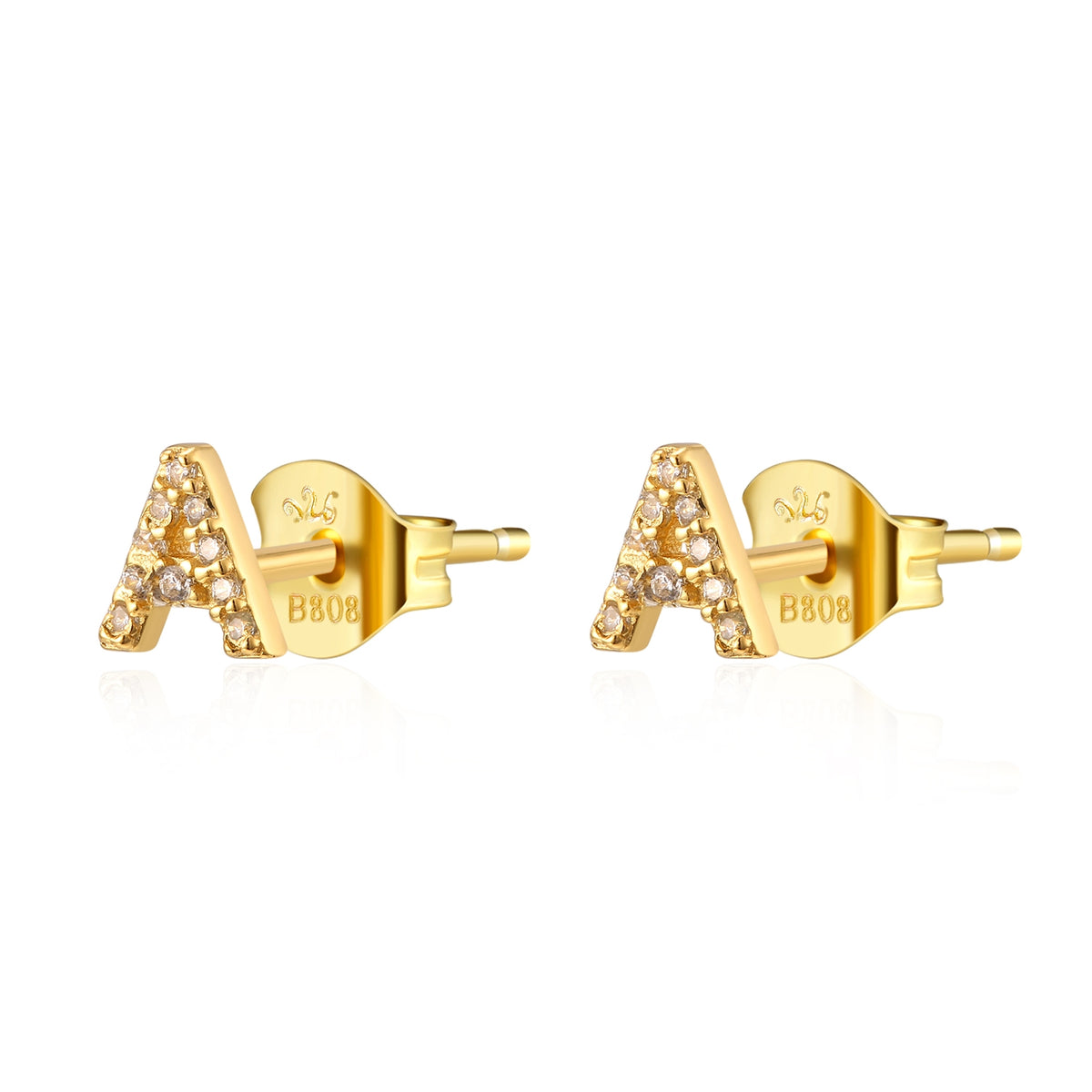 Initials Studs