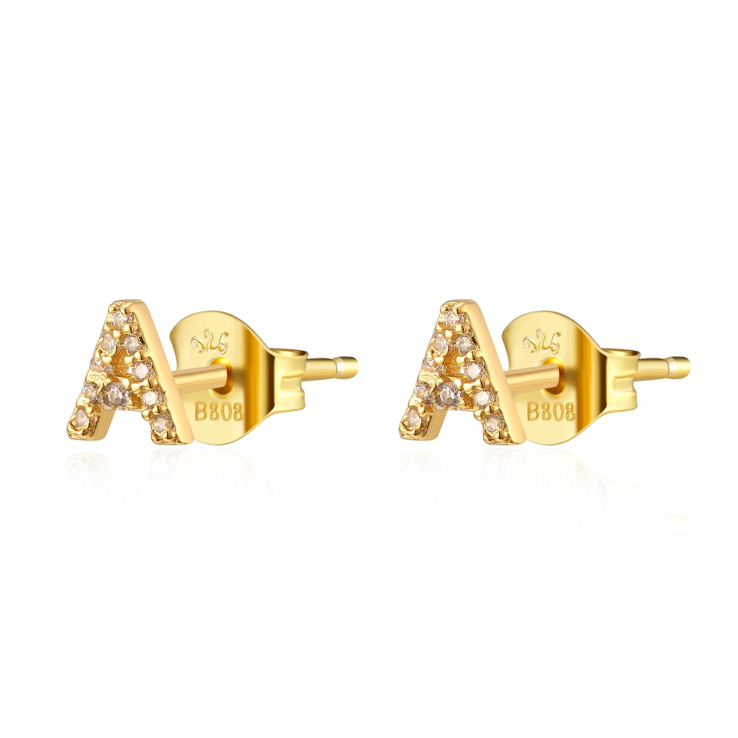 Initials Studs