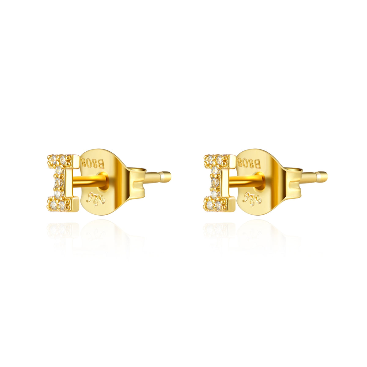 Initials Studs