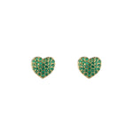 Bright Heart Studs
