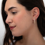 Shiny Rhombus Studs