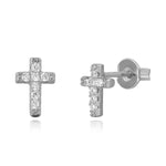 Shiny Cross Studs