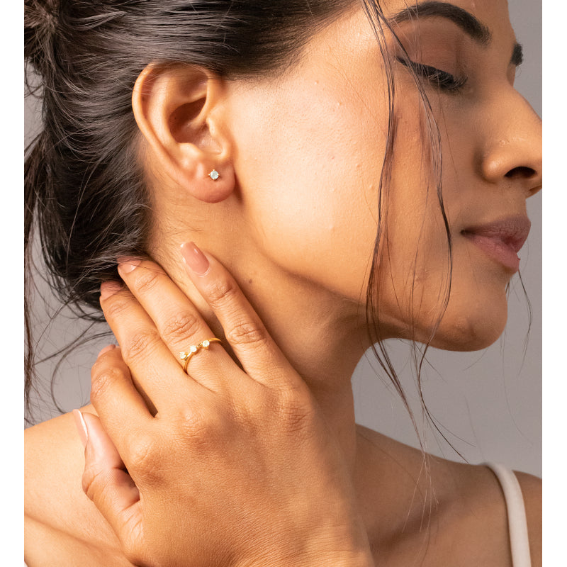 Gemstone Studs