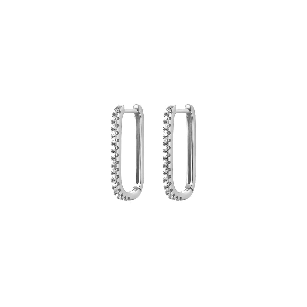 Shiny Oval Hoops
