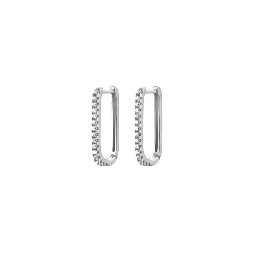 Shiny Oval Hoops