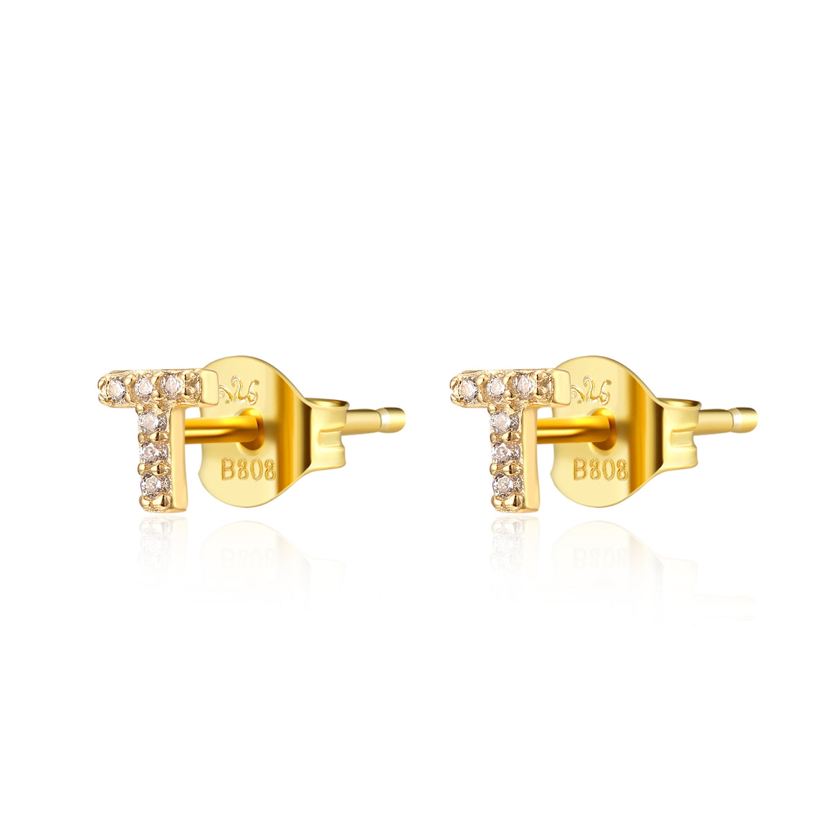 Initials Studs